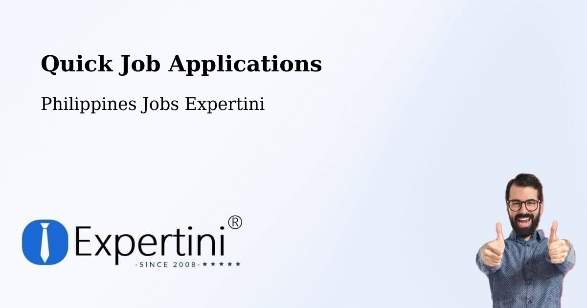 Quick Apply Feature – Catbalogan - Philippines Jobs Expertini