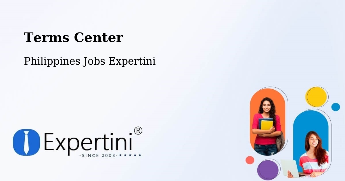 Terms of Service – Catbalogan - Philippines Jobs Expertini